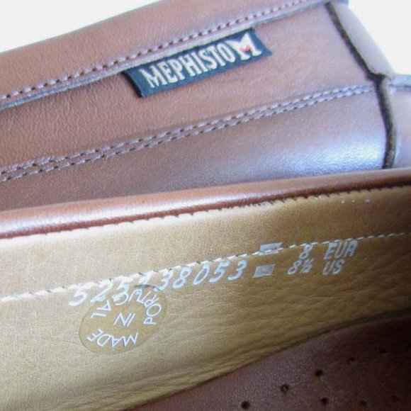 MEPHISTO Cap-Vert rust penny loafers 8 / 8 1/2 US - Picture 8 of 8